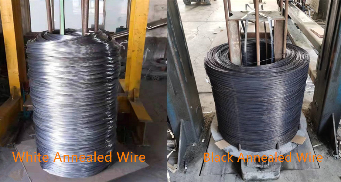 The difference between white annealed wire and black annealed wire