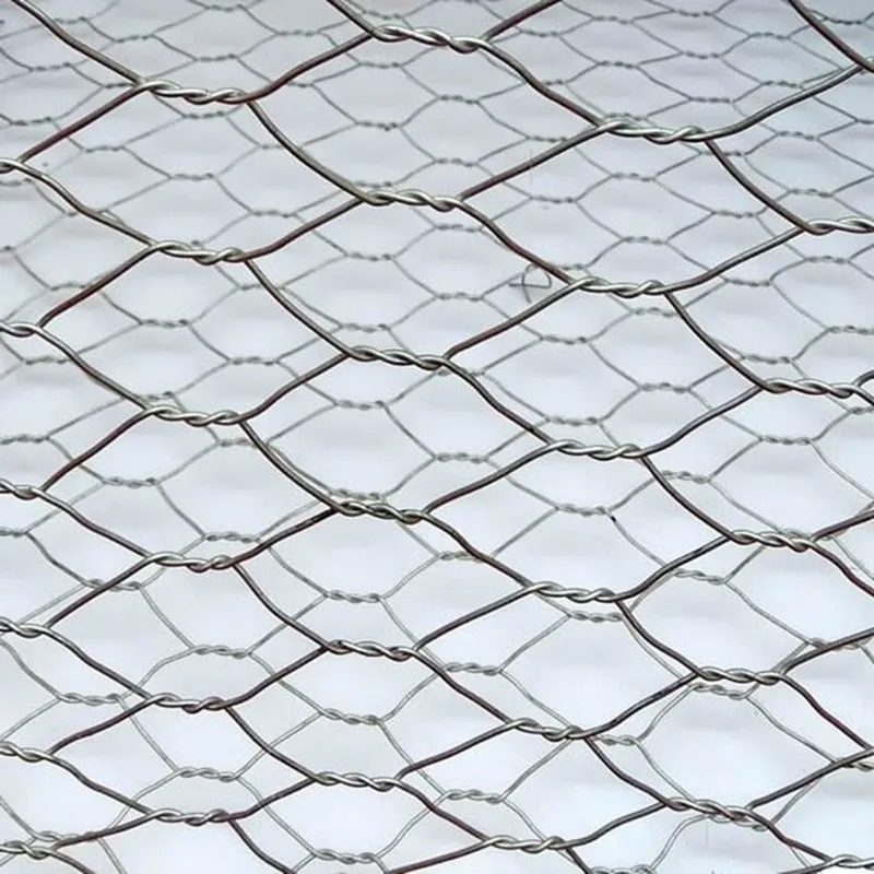chicken wire on fence