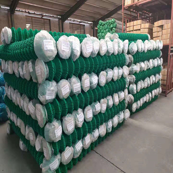PVC-Coated Wire Chain Link Fence